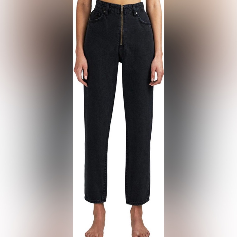 Ksubi Womens 26 Jeans Arrow Viper Black Wash Straight Denim